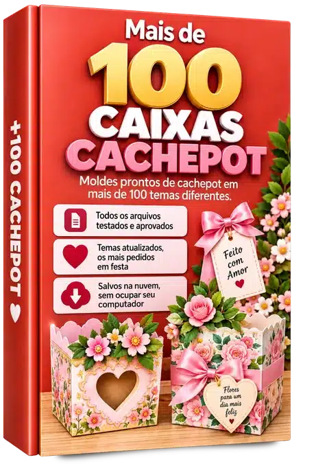 Mais de 100 caixas cachepot