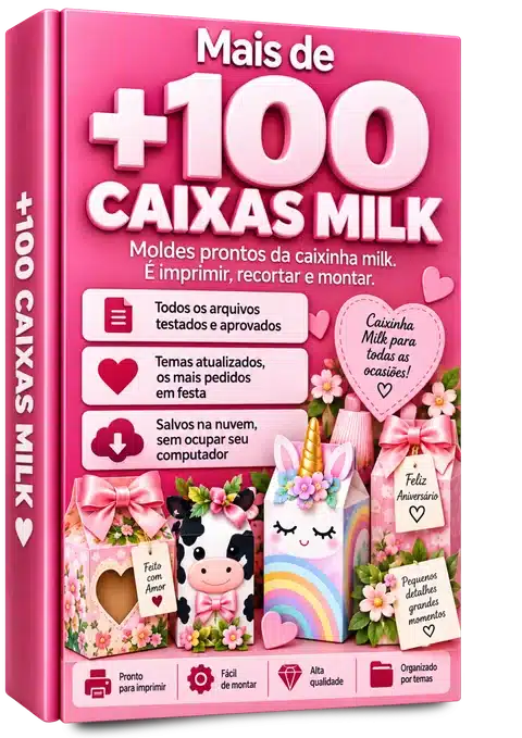 Mais de 100 caixas milk