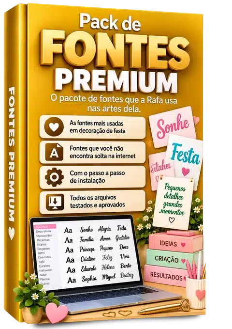 Pack de fontes premium