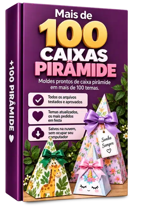 Mais de 100 caixas pirâmide